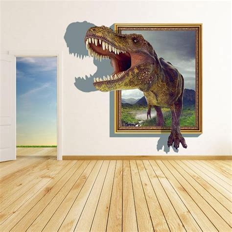 3D Dinosaur Wall Art Decor