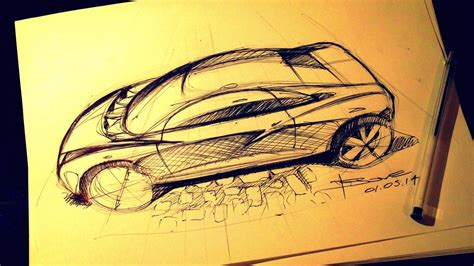 Top View Of Car Drawing at GetDrawings | Free download