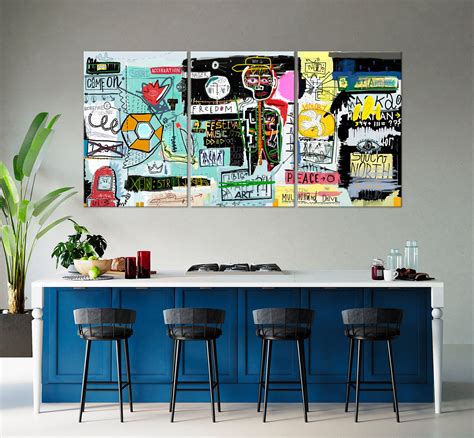 Graffiti Canvas Wall Art Street Art Print Abstract Abstract - Etsy