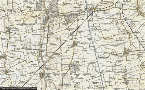 Historic Ordnance Survey Map of Hibaldstow, 1903-1908