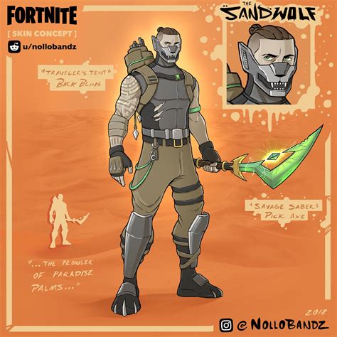 [Skin Concept] The Sand Wolf by u/nollobandz (hasn't got enough karma ...