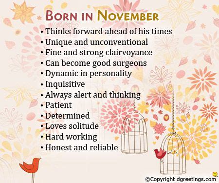 November Birthday Quotes, November Quotes, Birthday Quotes For Me ...