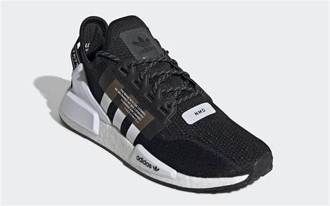 adidas NMD V2 Black White FV9021 Release Date - SBD