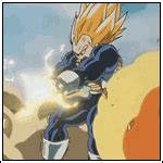 Vegeta Final Flash Gif by MinatoNamikaze102 on DeviantArt