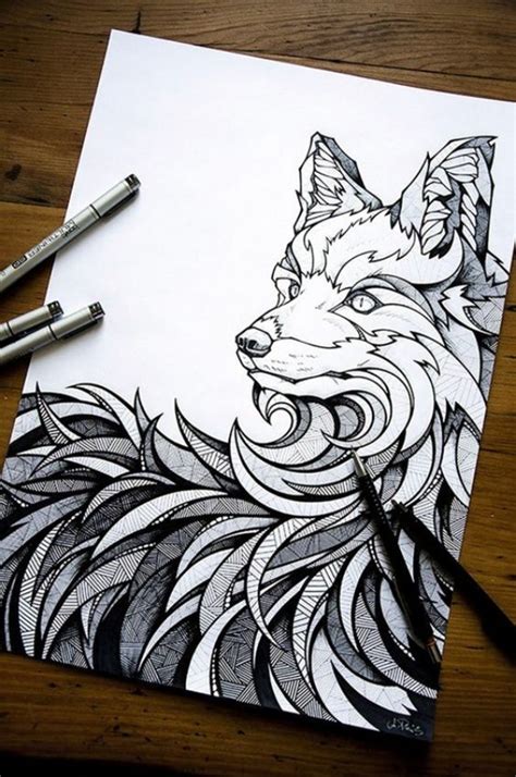 40 Best Examples Of Line Drawing Art