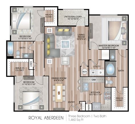 Royal Aberdeen | 3 Bed Apartment | Citra Luxury Apartments