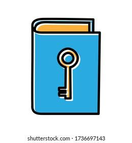 Answer Key Hand Drawn Icon Vector Stock Vector (Royalty Free ...