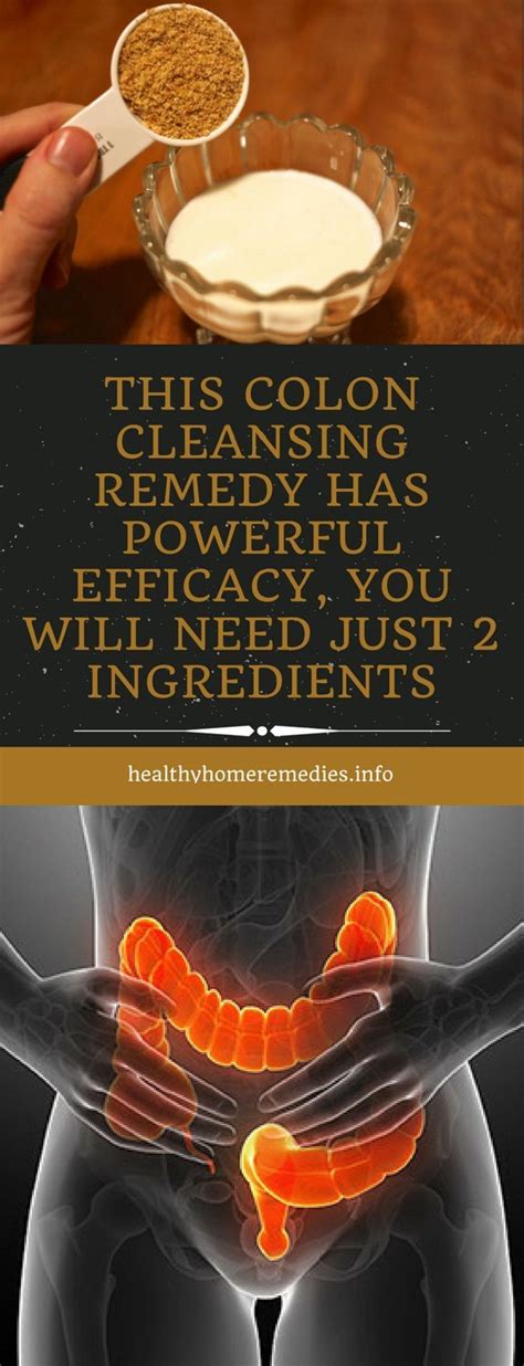 This Colon Cleansing Remedy Has Powerful Efficacy, You Will Need Just 2 ...