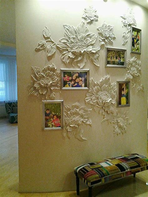 Pin on My home | Plaster wall art, Mural wall art, Plaster crafts