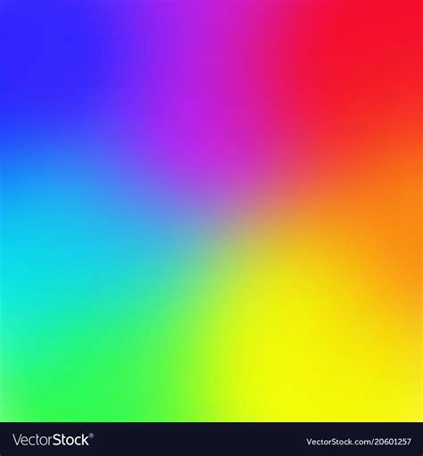 Rainbow color gradient mesh background trendy vector image on ...