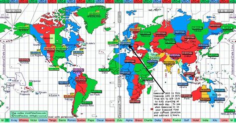 military time zone map