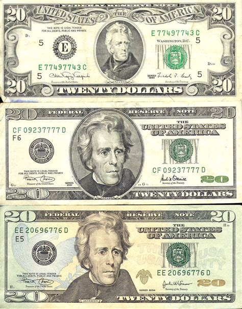 A LOOK BACK: Evolution of the $20 Bill | Coin Collectors Blog