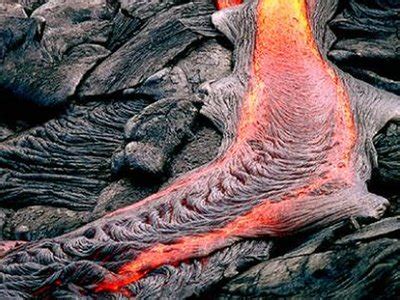 This is an image of a Pahoehoe lava flow.