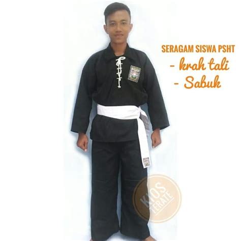 () Psht Uniforms Silat Clothes PSHT Uniforms Students Krah Strap Free ...