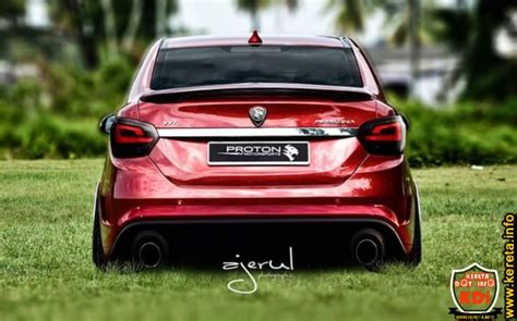 MODIFIED PROTON NEW PERSONA VVT 2016 2ND GEN LOWERED STANCE CUSTOM ...