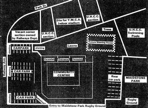 Ōrongomai Marae 1974; plan of proposed completed layout. | Upper Hutt ...