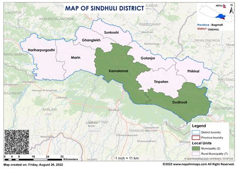 Sindhuli | Nepal in Maps