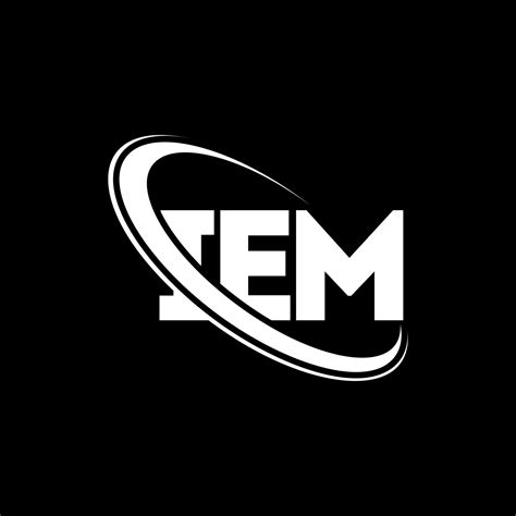 logotipo de iem. iem carta. diseño del logotipo de la letra iem ...