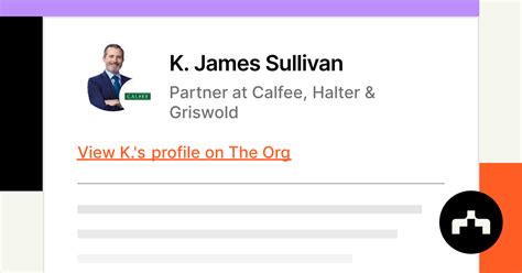 K. James Sullivan - Partner at Calfee, Halter & Griswold | The Org