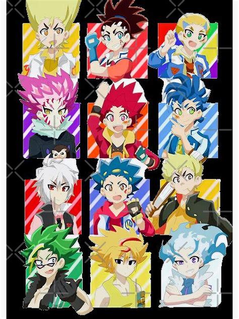 "Beyblade Burst Surge Popular Characters?" Art Print for Sale by ...