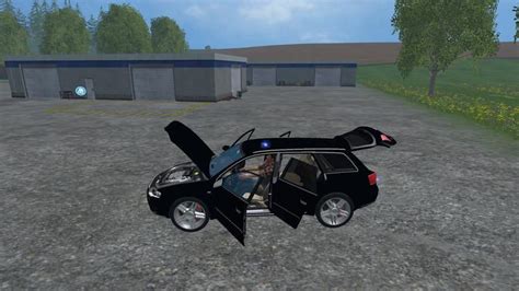 AUDI A4 BELGIUM POLICE V1.1 » GamesMods.net - FS19, FS17, ETS 2 mods