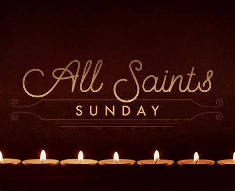 All Saints’ Day – Hood Memorial Christian Church