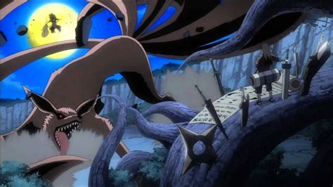 Madara Uchiha + 9 Tails vs Hashirama - "Valley of the End" (Shippuden ...