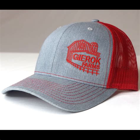 Gierok Farms Red Logo Hat – Gierok Farms Shop