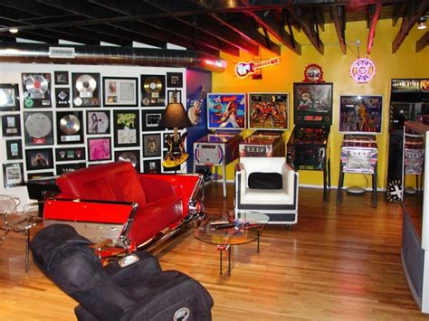 rock and roll man cave | Man cave room, Man cave, Man cave garage