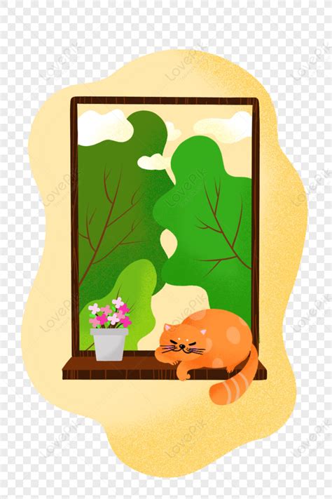 Lazy Cat PNG Image Free Download And Clipart Image For Free Download ...