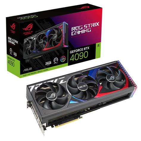 ASUS ROG Strix GeForce RTX 4090 24GB OC Edition Gaming Graphics Card ...