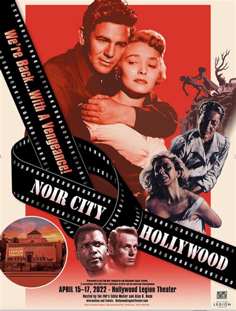 Noir City Hollywood Festival Returning With New 35mm Film Restorations ...