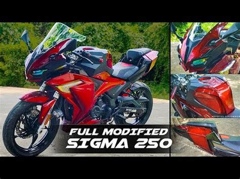 [Ep.12] RUSI Sigma 250 - Full Modification by Motofied CustomWorks ...