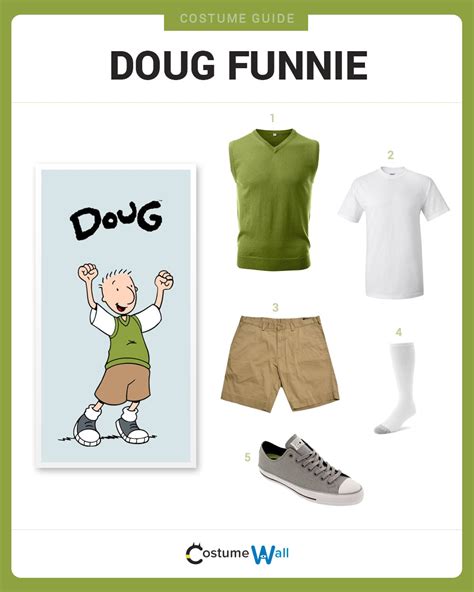 Dress Like Doug Funnie Costume DIY Outfit | Costume Wall