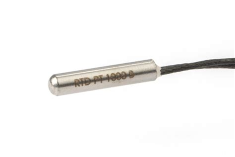 PT1000 RTD Temperature Sensor for accurate heat reading up to 500°C