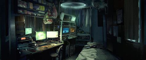 Of my favourite cyberpunk themed, hacker room HD wallpaper | Pxfuel