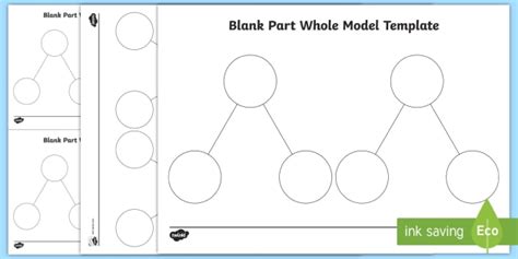 Blank Part-Whole Model Template - Primary Resources