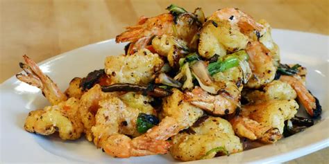 Crispy Butter Garlic Salt & Pepper Prawns Recipe | How to Butterfly ...