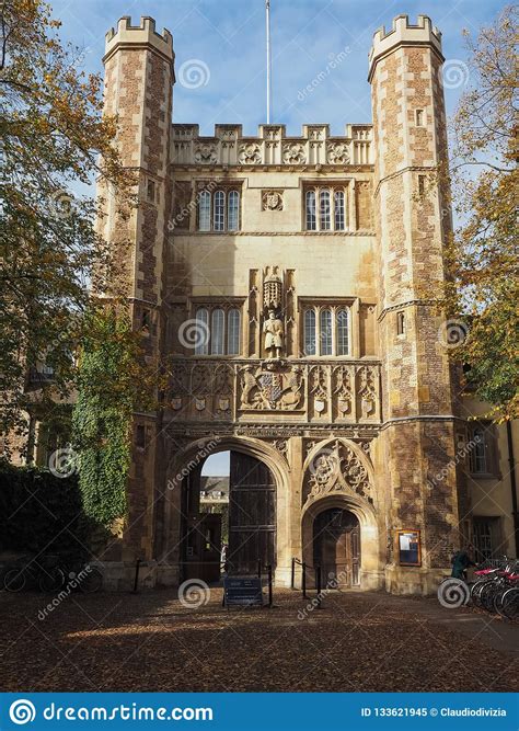 Trinity College in Cambridge Editorial Image - Image of university ...