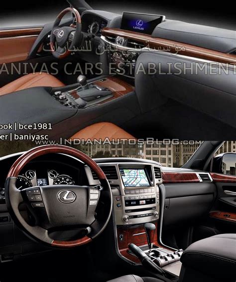 2016 Lexus LX570 vs 2014 Lexus LX570 interior Old vs New