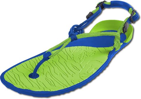 Amazon.com | Xero Shoes Barefoot Sandals - Men's Amuri Cloud - Blue ...