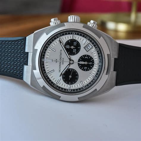 Up-Close with the Vacheron Constantin Overseas Chronograph Panda Dial