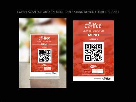 Qr Code Restaurant Menu Design : Qr Code To Read The Menu Via The App ...