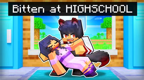 Bitten by a WEREWOLF at Minecraft School! - YouTube