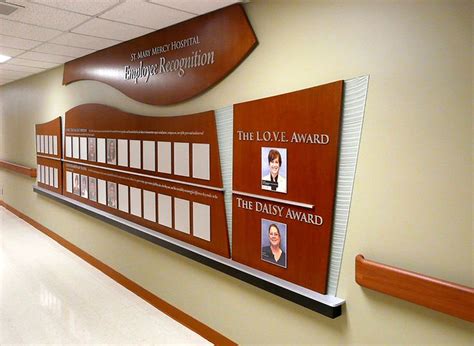 Employee Recognition Wall Displays: Hospital Donor & Employee Walls ...