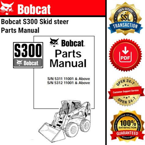 BOBCAT SERVICE MANUAL DOWNLOAD | Bobcat S300 Skid Steer Parts Manual