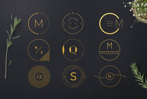 Minimalistic Circle Logo | Circle logo design, Logo design set, Minimal ...