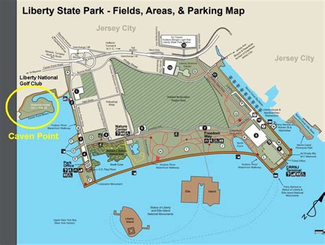 Liberty State Park Map - United States Map