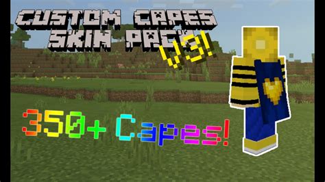 Mcpe capes skin pack - mazleo