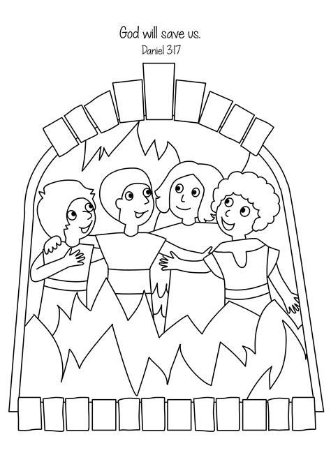 fiery furnace coloring sheet - Clip Art Library